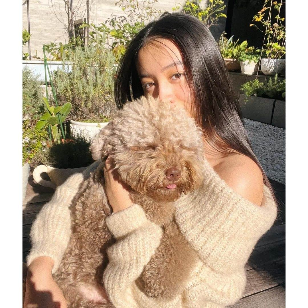 kokiのインスタグラム：「With my baby 🥰  @loropiana #loropianacocooning #loropiana」