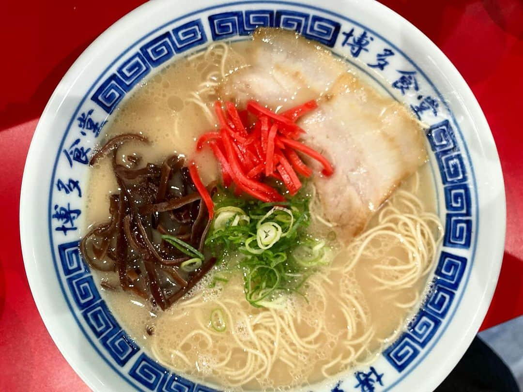 宇田川大輔のインスタグラム：「お気に入りに登録済み #博多食堂 #渋谷ラーメン #渋谷ランチ #ramen」