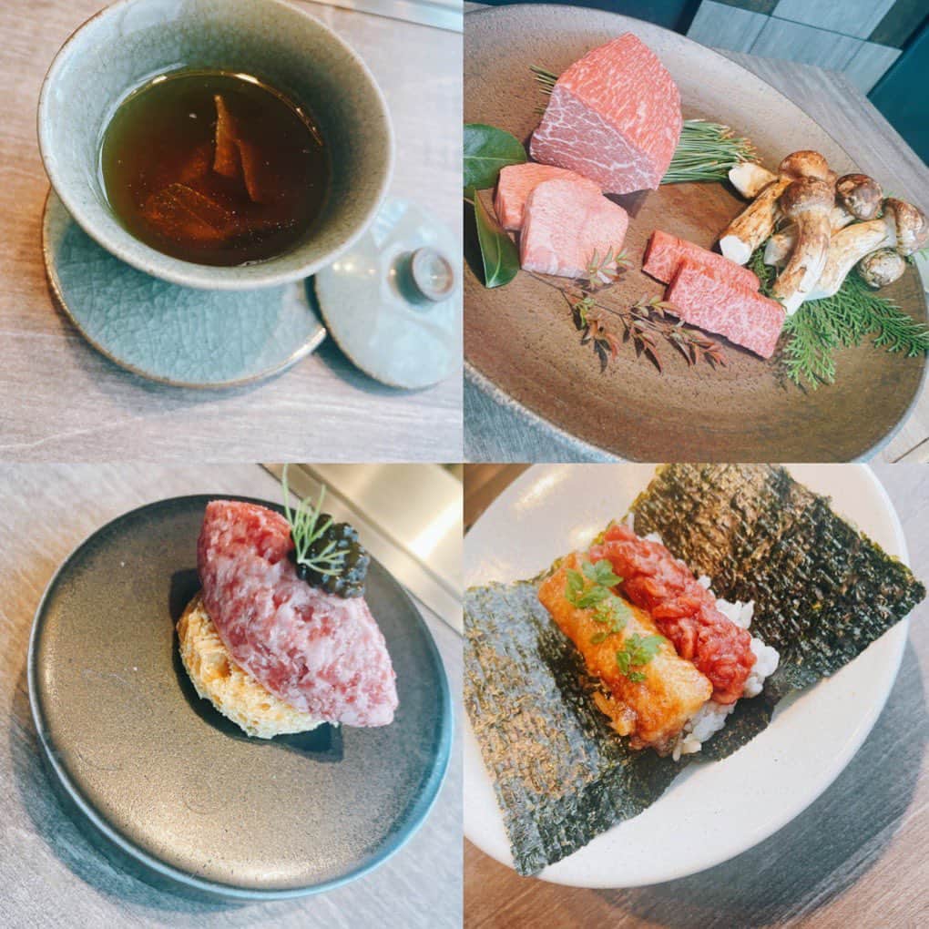 のインスタグラム：「.  母上と。  お誕生日お祝いしてもらいました  ありがとう😭  豪華なお店 行ってみたかったお店  美味しかったー‼️  #うしごろ #ランチ  27歳の頃から お世話になってる母上 また遊んでください  いつもいつも ありがとう」