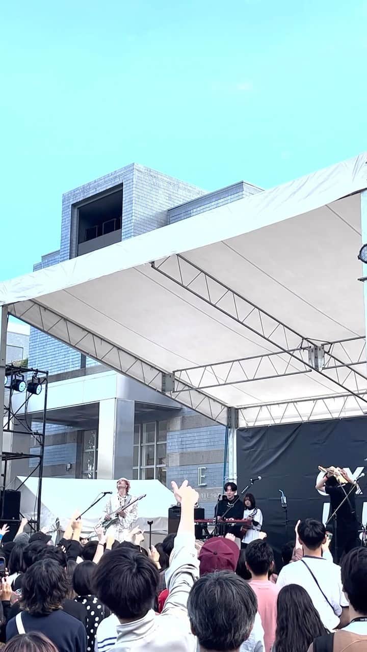 のインスタグラム：「𝘛𝘩𝘢𝘯𝘬𝘴 "TAMATAMA FESTIVAL(exPoP!!!!!)" at 東京・パルテノン多摩前 特設野外ステージ」