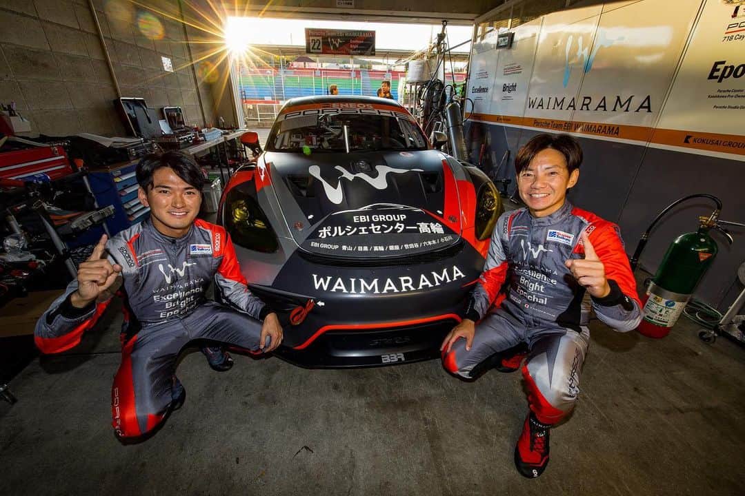 千代勝正のインスタグラム：「S耐 岡山ラウンドも応援ありがとうございました！  残念ながらミッション系トラブルにより、DNFとなりましたが、予選・決勝ともにマシンの速さを発揮できた週末でした。  こちらも残すは最終戦のみ！  #EBI #WAIMARAMA #BBR」