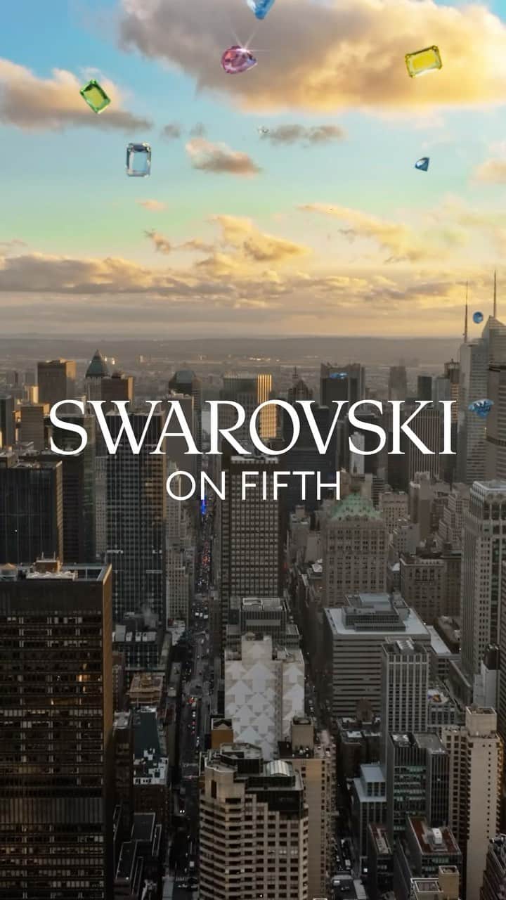 SWAROVSKIのインスタグラム：「Discover a world of joyful extravagance and crystal wonder in the city that never sleeps. Swarovski on Fifth, opening this November.  #Swarovski #SwarovskiFifthAvenue」