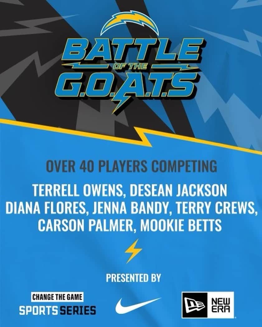 ライアン・ロクテさんのインスタグラム写真 - (ライアン・ロクテInstagram)「Excited to be a part of the @chargers and @ctgseries 2nd annual “Battle of the Goats”! Look forward to getting out at @sofistadium on Monday November 13th with so many great people!! Get your tickets now at chargers.com 🔥」10月24日 1時59分 - ryanlochte