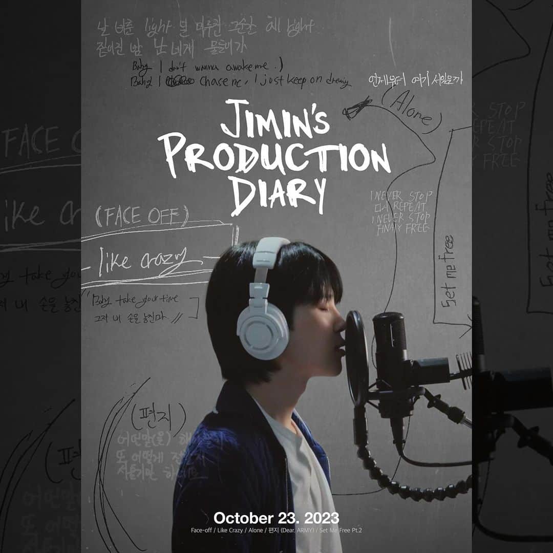 BTSさんのインスタグラム写真 - (BTSInstagram)「Watch <Jimin's Production Diary> Now🎼  NOW available ONLY on Weverse @weverseofficial @weverseshop   #Jimin #지민 #Production_Diary #프로덕션다이어리」10月23日 18時01分 - bts.bighitofficial
