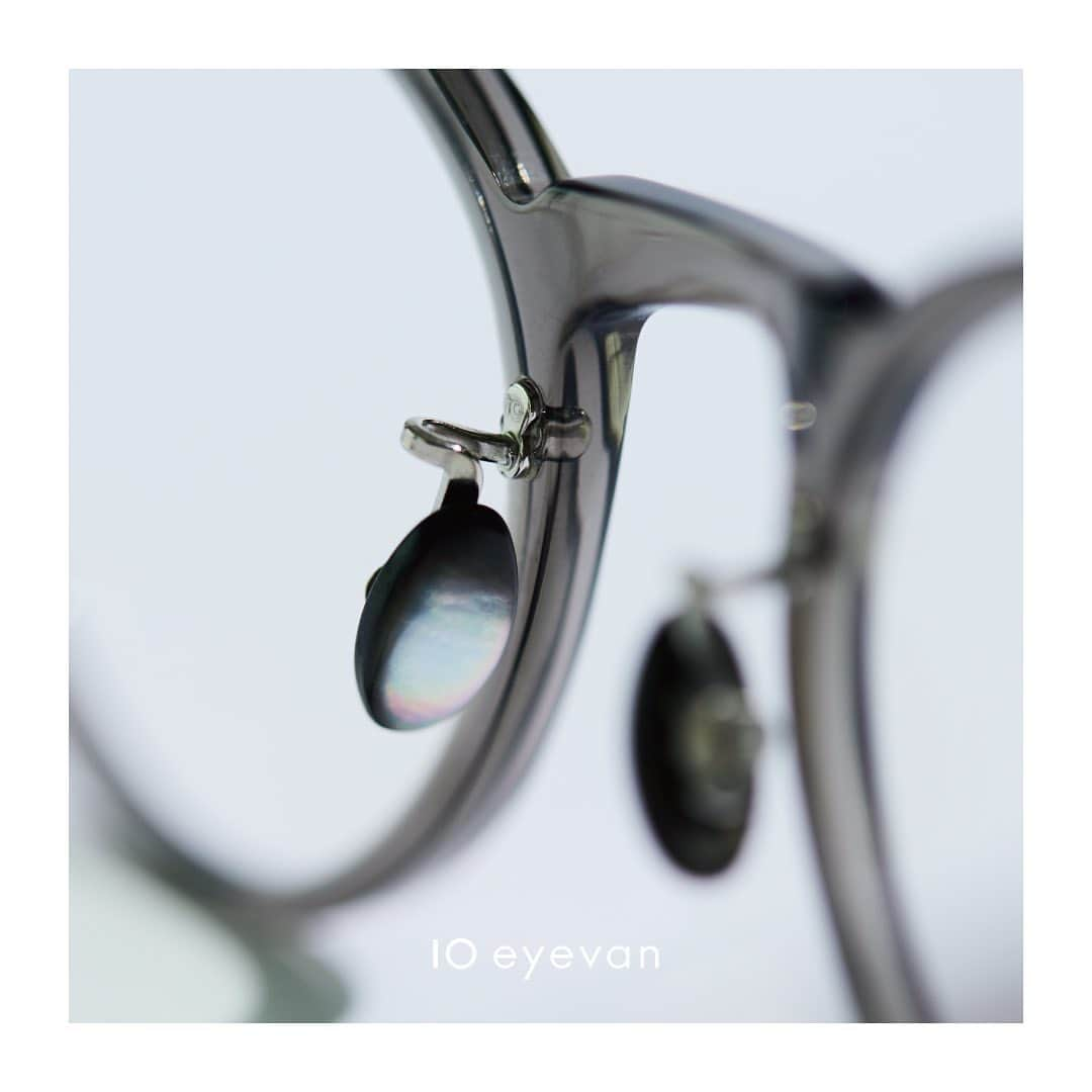 アイヴァン 7285のインスタグラム：「. #10eyevan . Celluloid series Model: No.3 lll . #abeautifultool #japaneseeyewear #handmadeinjapan #japaneseminimalism」