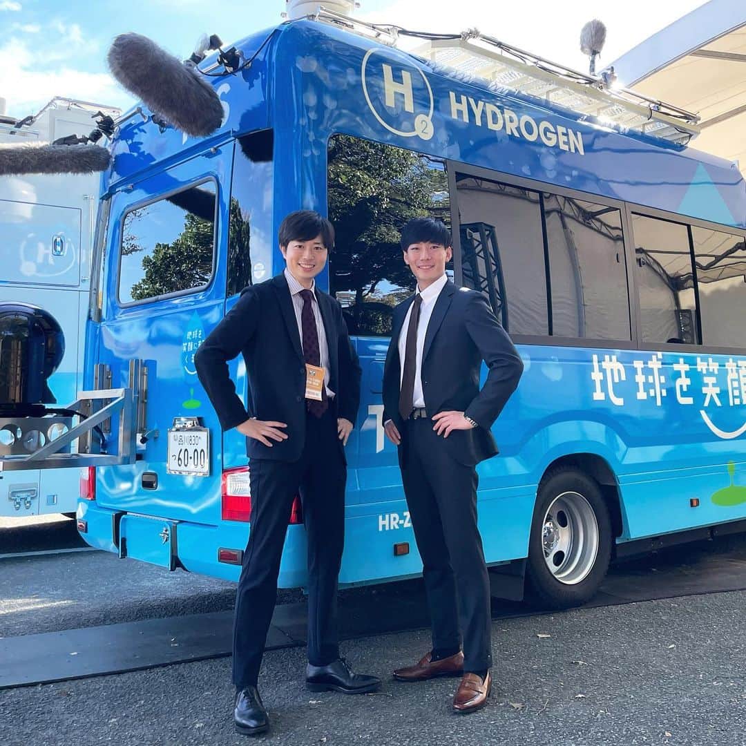 小沢光葵のインスタグラム：「. プリンセス駅伝ありがとうございました🎽  初めて中継車にて実況しました。  改めて実況の難しさを感じる一日でした。  トライアンドエラーを繰り返して引き続き頑張ります！💪  駅伝シーズン到来！  #プリンセス駅伝 #駅伝 #全国統一予選会 #中継車 #水素中継車 #11月にはクイーンズ駅伝」