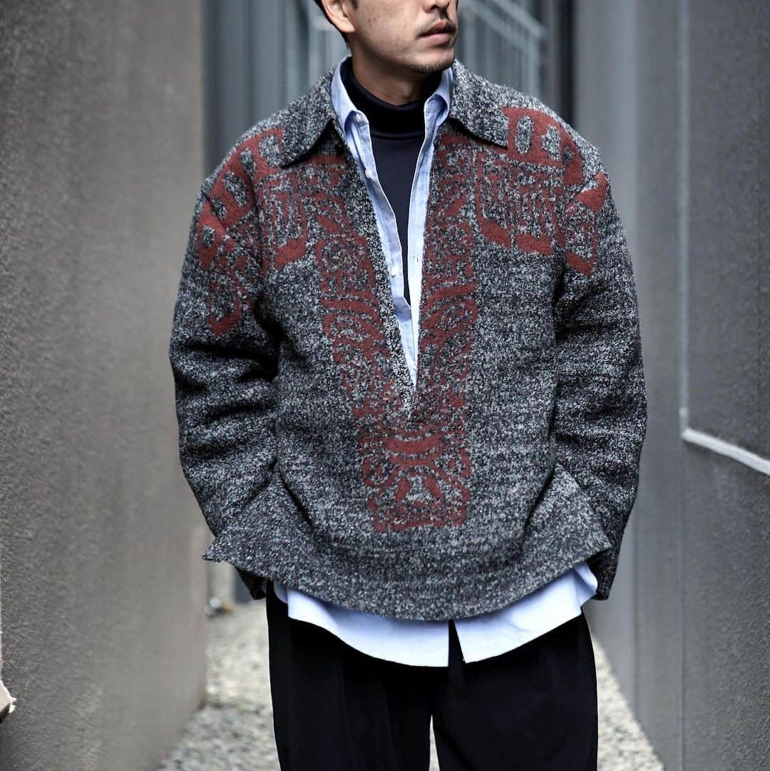 NICENESS HAMMILL ヴァルーズプルオーバーニット NICENESS HAMMILL ヴァルーズプルオーバーニット