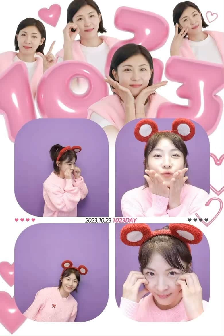 ハ・ジウォンのインスタグラム：「고마워~사랑해~💓」