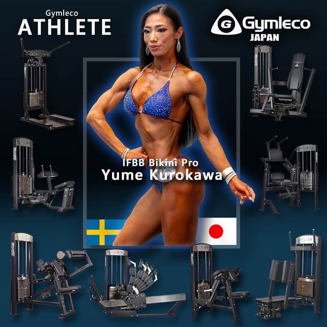 YumeFitのインスタグラム：「. . この度 @gymleco_japan_official 様との スポンサー契約を締結したことを お知らせ致します🇸🇪  Gymlecoのトレーニングマシンを使って Gymleco Japanのブランドアンバサダーとして フィットネスの普及と発展に尽力し Gymleco製品やサービスの魅力を広めていきます。  Gymlecoはスウェーデン発祥のマシンブランドで 低価格で高品質、独自の視点で開発された トレーニングマシンを揃えています。  2024年1月にオープン予定の @powerhousegym_northosaka.japan  Gymlecoのマシンが多数導入される予定です。  今後の活動に是非ご注目ください🙇🏼‍♀️  Supported by @gymleco_japan_official 🇯🇵 @gymleco 🇸🇪」