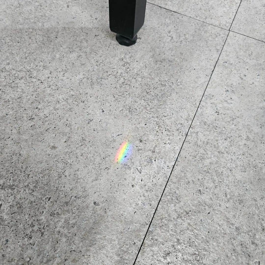 ジェヒのインスタグラム：「무지개가 놀러왔네~^^ 🌈 . . #무지개 #🌈」