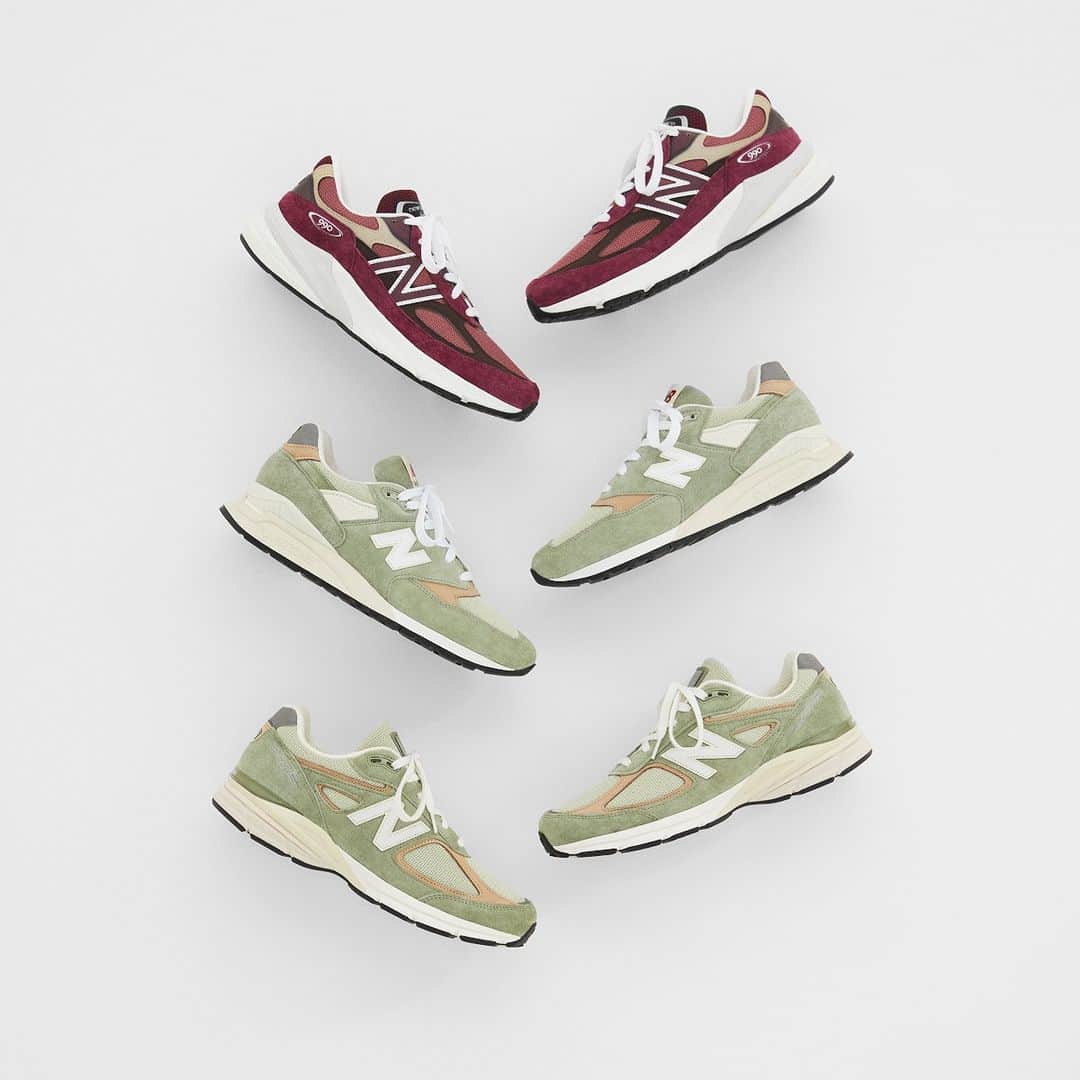 のインスタグラム：「・ ＜10/26　Release＞   NEW BALANCE U998GT MOSS GREEN(GT) ￥39,600  1993年に誕生し30周年を迎える「Made in U.S.A. 998」。画期的なアッパーデザインと衝撃吸収性に優れた「ABZORB」を初めて搭載し、上質なピッグスキンスエードとメッシュを採用し、オリーブグリーンのコントラストでシーズン性に適したUSA製モデル。  販売店舗 ABC-MART GRAND STAGE ONLINE STORE   #abcmart #abcマート #abcgs #nb #newbalance #ニューバランス #U998GT4 #998 #newbalance_lifestyle」