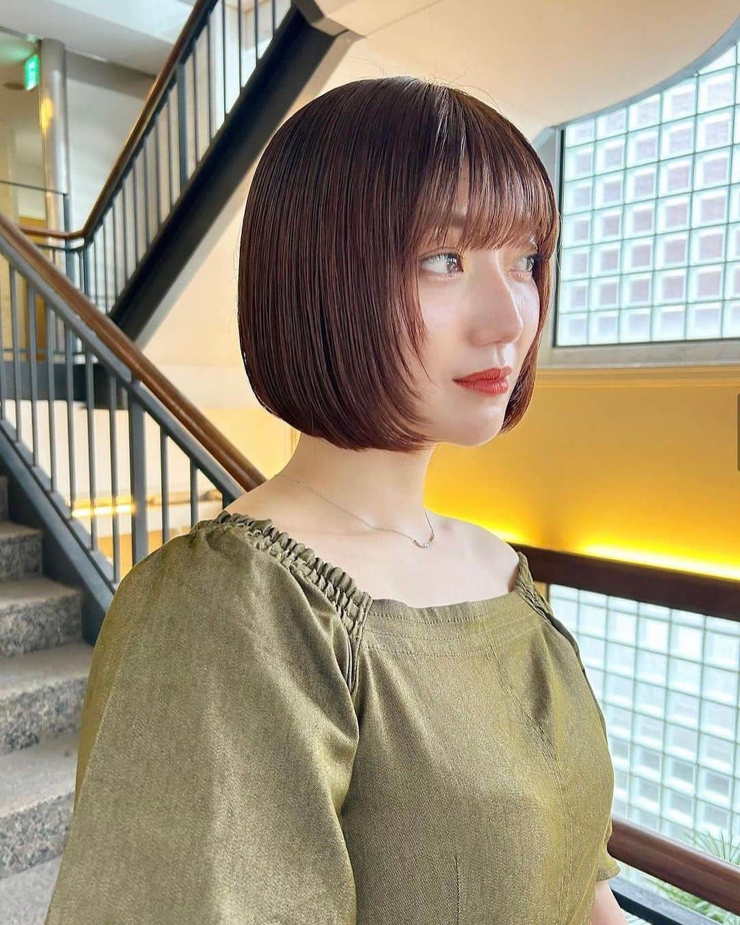 Switch HAIRのインスタグラム：「style by @hkr___98   #switch#switchhairfukuoka  #福岡美容室#大名美容室 #酸性ストレート#ストレート#縮毛矯正」