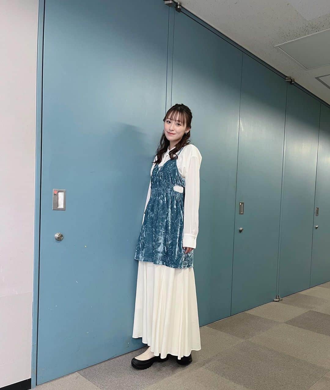 鈴木美羽のインスタグラム：「衣装です〜☺️甘め。」