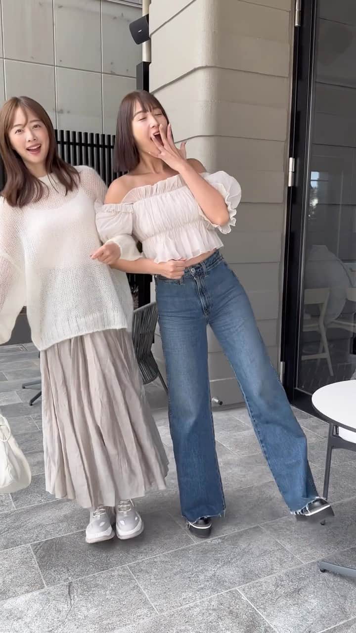 のインスタグラム：「仲良しの旅行LOOK🫶♡  白雪りらちゃん　@kirarin_harry_official  熊江流衣ちゃん　@ruikumae   #fashion #ootd #outfit #コーデ #今日のコーデ #冬コーデ #カジュアルコーデ」
