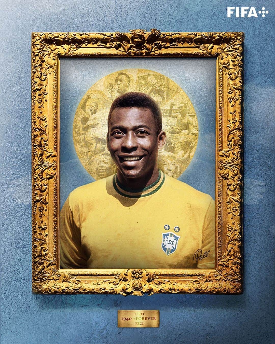 FIFAワールドカップさんのインスタグラム写真 - (FIFAワールドカップInstagram)「Pele, forever. ❤️  Remembering a Brazilian legend on what would have been his 83rd birthday. 🇧🇷」10月23日 19時59分 - fifaworldcup