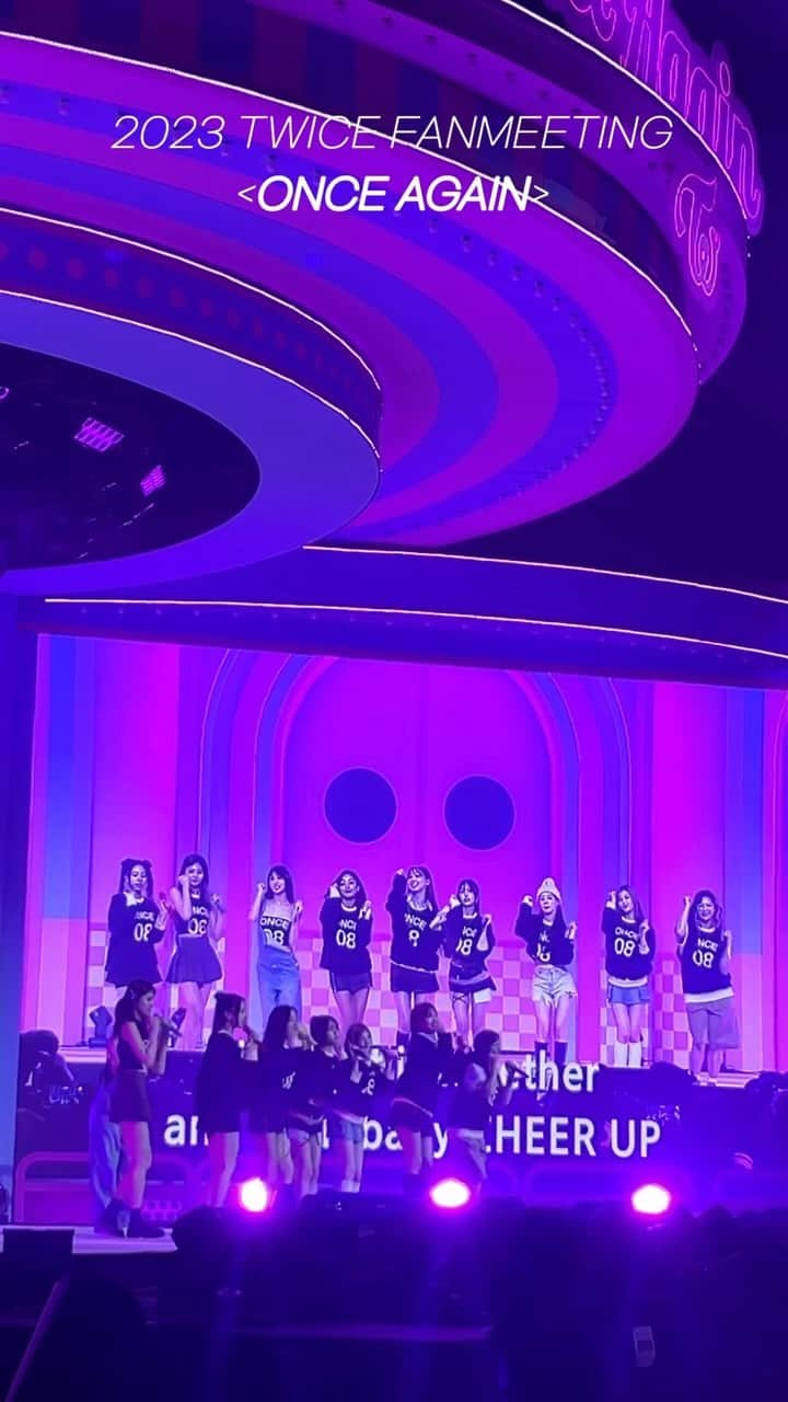 TWICEのインスタグラム：「2023 TWICE FANMEETING <ONCE AGAIN> Recap 🍭  #ONCE #원스 #TWICE #트와이스 #TWICE_8TH_ANNIVERSARY #ONCE_AGAIN」