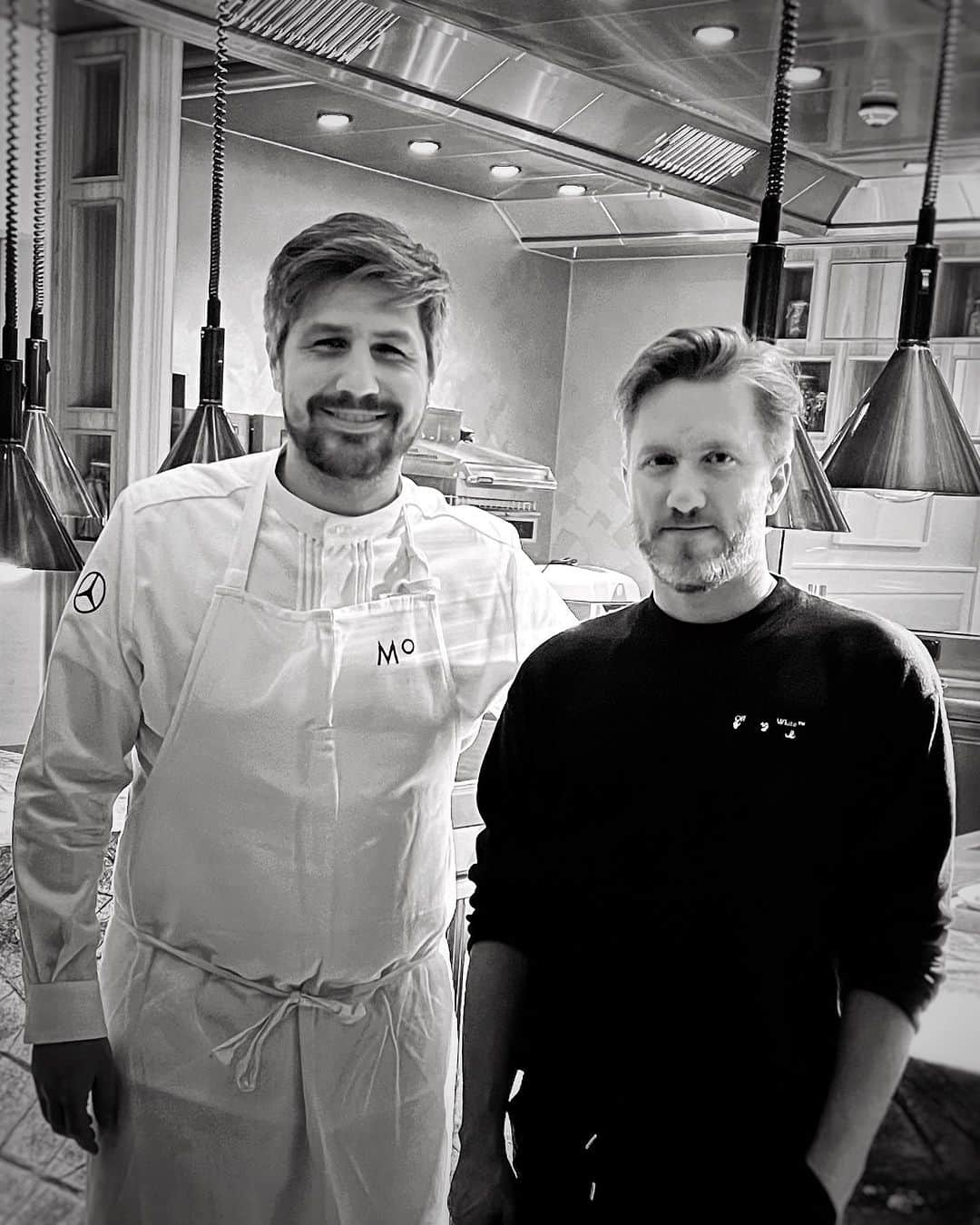 ニック・ハイドフェルドさんのインスタグラム写真 - (ニック・ハイドフェルドInstagram)「MEMORIES with @nickheidfeld  . He was one of the fastest former German automobile racing drivers. He competed in the Formula 1 World Championship from 2000 to 2011 and was nicknamed “Quick Nick” 🏎️🚀 . He completed most of the races for the Sauber racing team based in Hinwil | Switzerland🇨🇭 . Tonight he made a pit stop at my restaurant and enjoyed the menu very much on Pole-position 😊 It was a great pleasure and we look forward to the next visit. 🙌🙏💚」10月23日 20時14分 - nickheidfeld