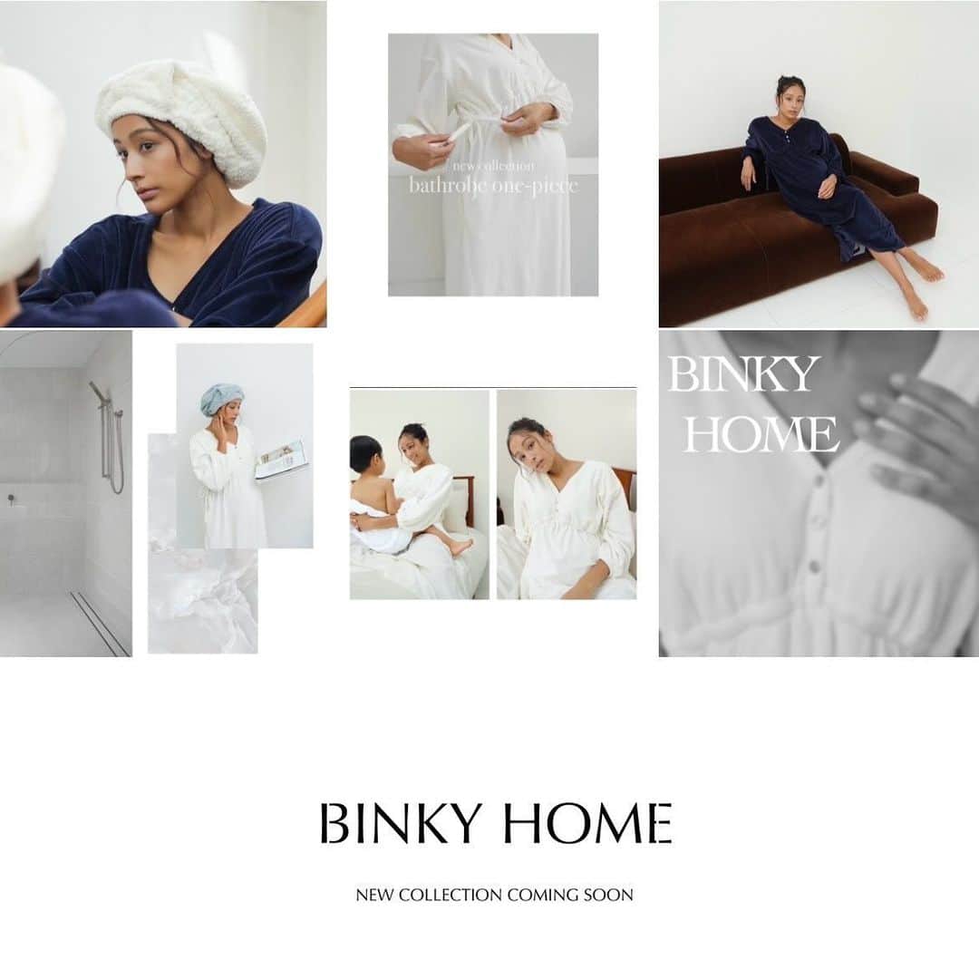 のインスタグラム：「BINKY HOME coming soon…」