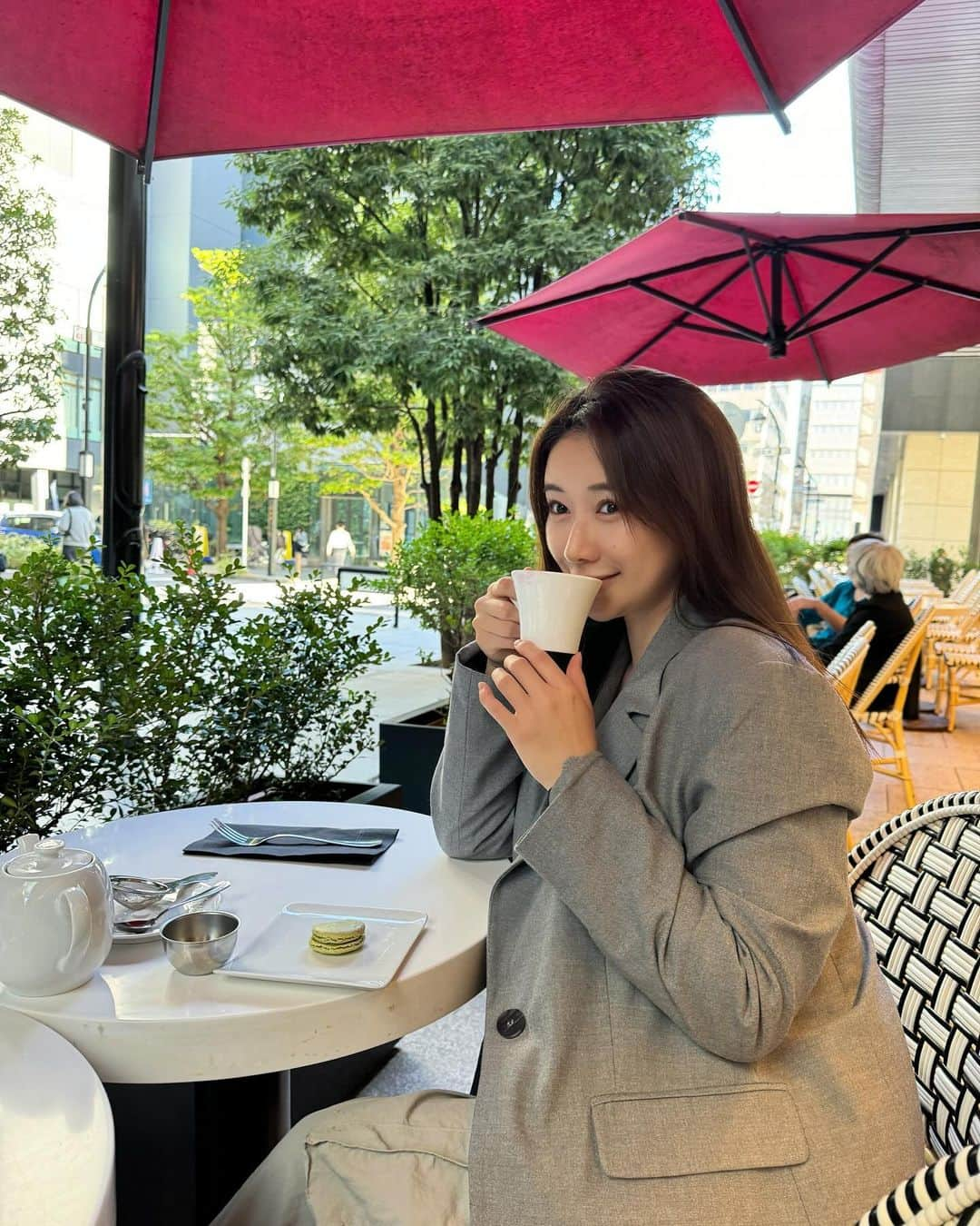 新海まきのインスタグラム：「☕️」