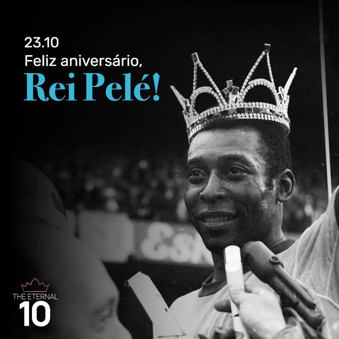 ペレのインスタグラム：「Essa data nunca será a mesma para nenhum brasileiro ou para todos os fãs de futebol espalhados pelo mundo. Convidamos a todos para que expressem a sua mensagem de carinho nos comentários. O nosso Eterno 10 certamente estaria lendo todos vocês hoje. Vamos compartilhar o amor, como ele sempre dizia! Amor, amor e amor!  Feliz aniversário, Rei Pelé!  . Today is an unforgettable date for all Brazilians and football fans worldwide. We would like to invite everyone to leave messages of love and affection in the comments section. Our eternal number 10 would definitely be reading them all today. So let's spread love, just like he always said! Love, love, and love! Happy Birthday, King Pelé!」