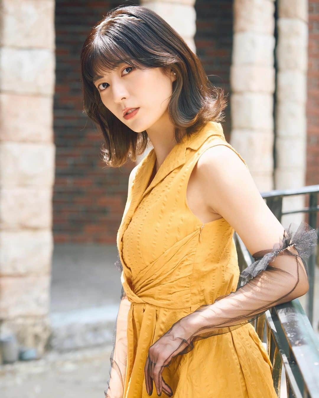 三田美吹のインスタグラム：「💛」