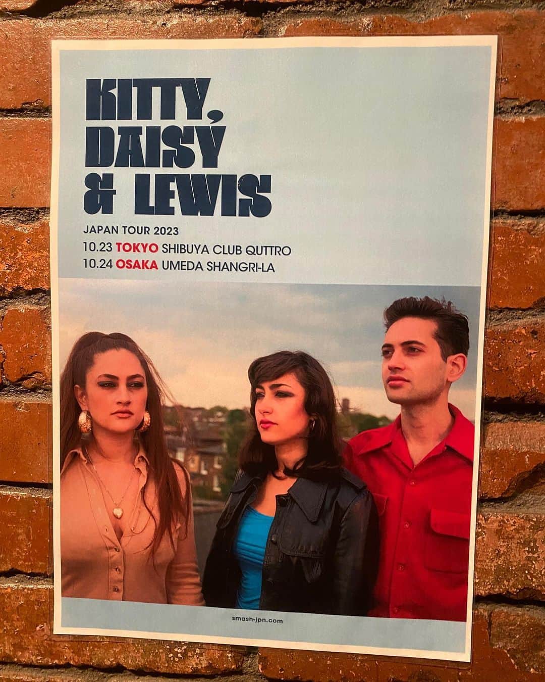 高橋武のインスタグラム：「KITTY, DAISY & LEWIS  良すぎた。音楽の大切な歴史や感覚を丁寧に継承してブラッシュアップしてきたことを手に取るように感じた。また観たい。」