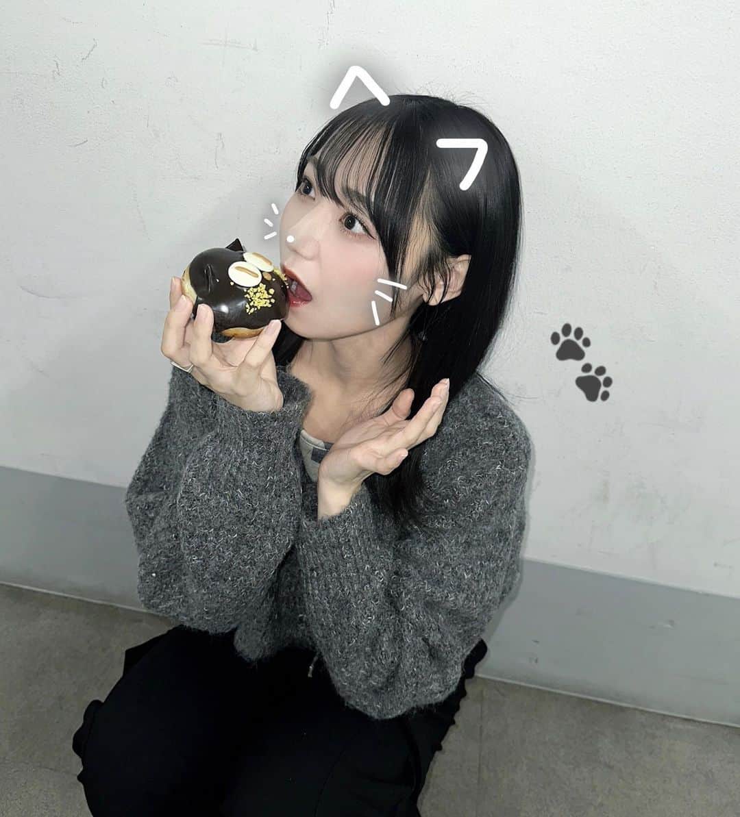 兵頭葵のインスタグラム：「🍩」