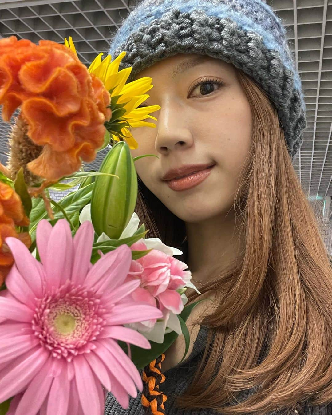 サキのインスタグラム：「💐💐💐」