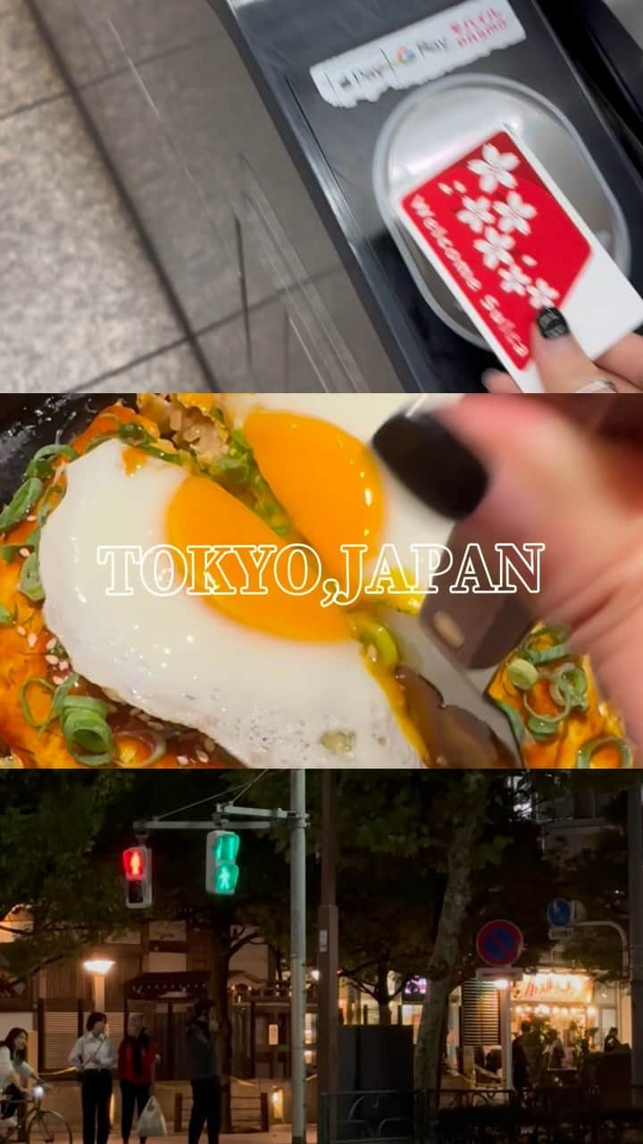 キム・ハンソルのインスタグラム：「私たちの東京旅行✈️ #solvly_travel」