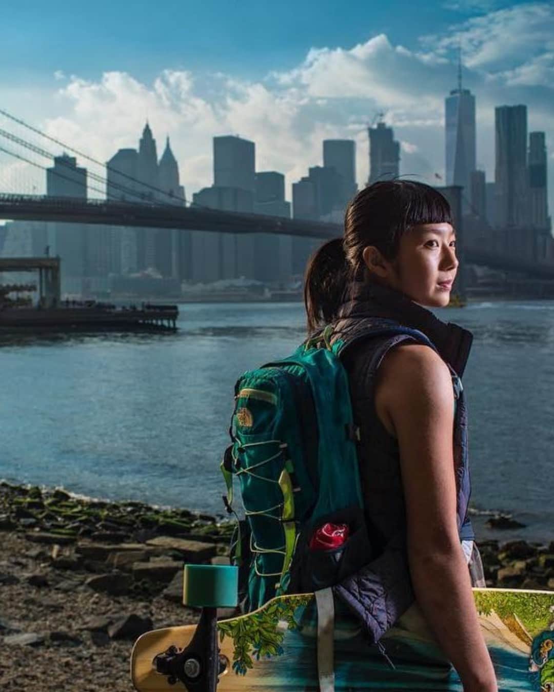 ジミー・チンのインスタグラム：「@ashimashiraishi has climbed V15 and 5.15. It doesn't get more elite than that.」