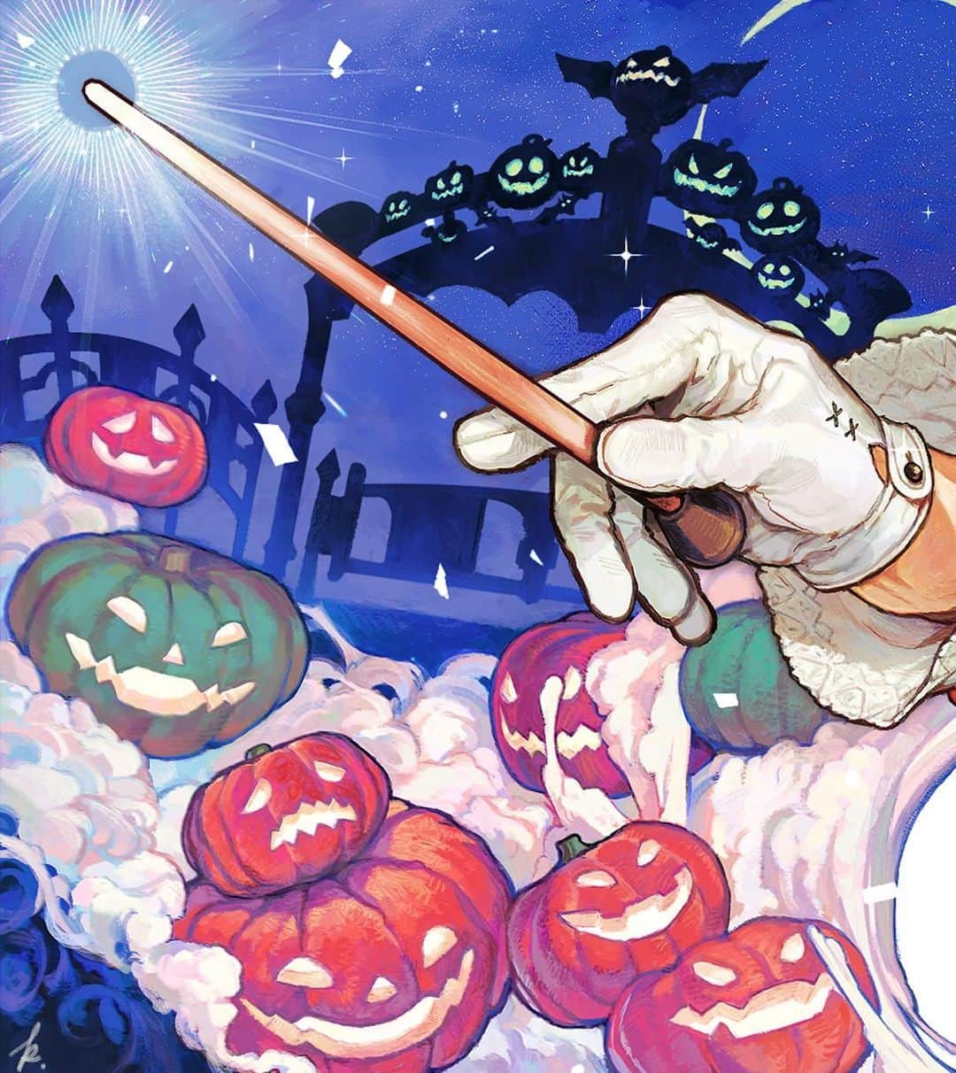 のインスタグラム：「What could taste better than fear? 😈 All Saints’ Wake returns to FFXIV on Friday, October 27! 🎃  #FFXIV #FF14 #AllSaintsWake」