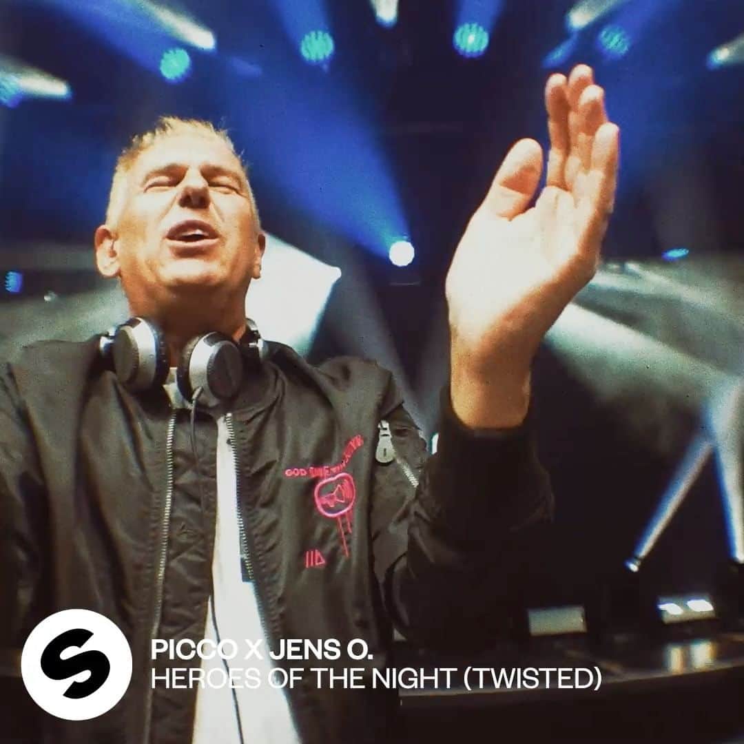 Spinnin' Recordsのインスタグラム：「We are the heroes of the night 🙌 It's Monday but the party continues with @dj_picco x @jens_o_official - Heroes Of The Night (Twisted) 💥 Listen now on the Spinnin' Records YouTube channel.」