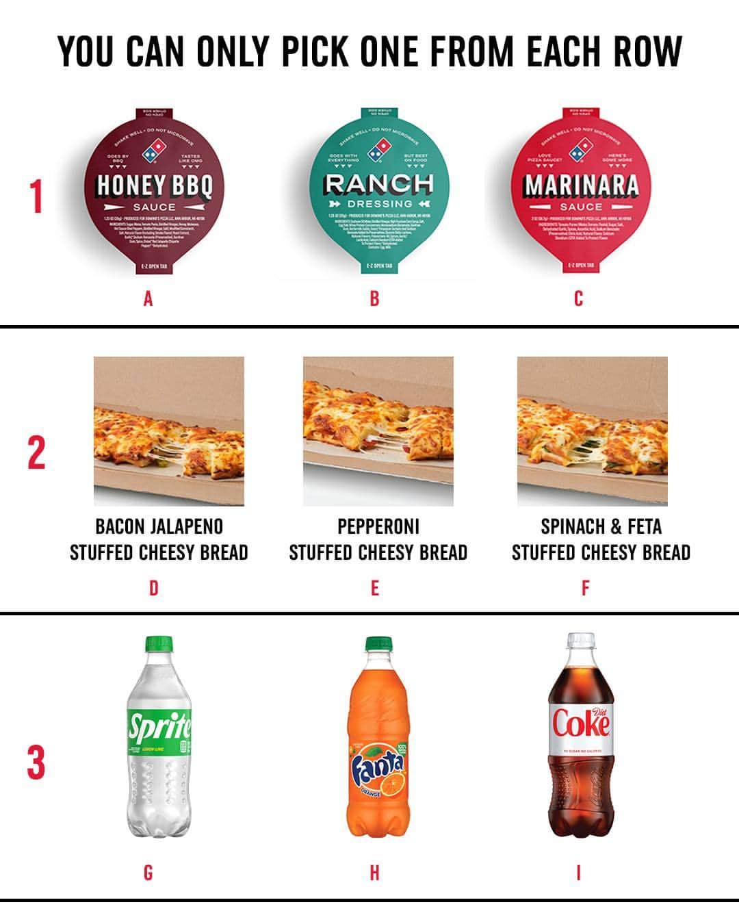 Domino's Pizzaのインスタグラム：「I’m going with Honey BBQ, Bacon Jalapeno and Fanta. Wbu?」