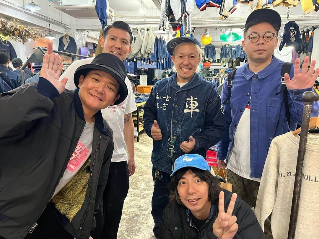 ノブ のインスタグラム：「フォアモースト富山30周年凄かったです。 古着美術館でした！！ #foremost #フォアモースト」