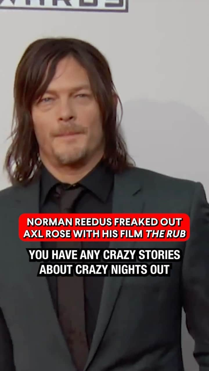 scottlippsのインスタグラム：「“He’s the weirdest motherfucker in all of New York!”  @bigbaldhead (Norman Reedus of @amcthewalkingdead fame) was not surprised at all to learn that Axl Rose had this particular thought this about him. 😂  Listen to the entire @lippsservicepod episode with @scottlipps at the link in bio!」