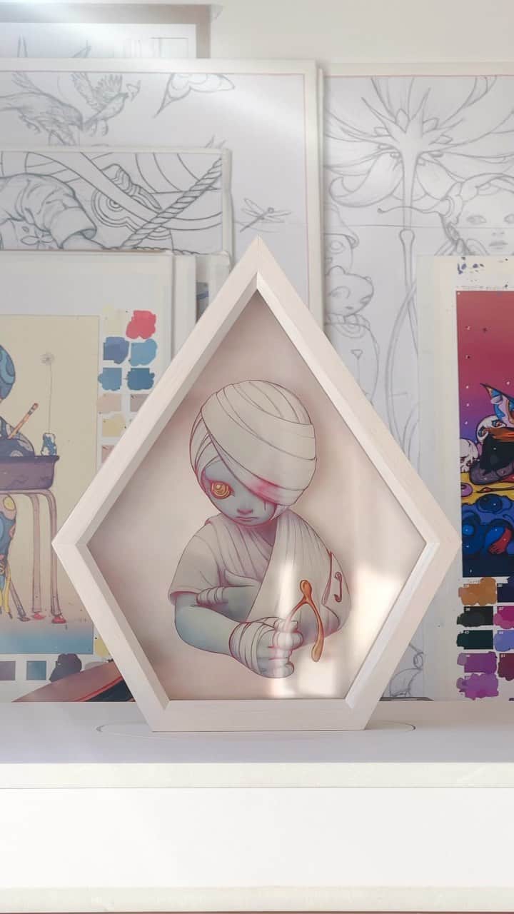 ジェームス・ジーンのインスタグラム：「Slingshot Requiem 1/1 @outland_art」