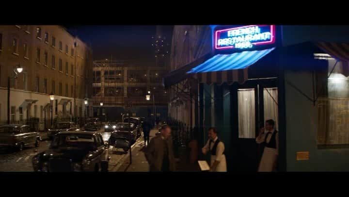 エドガー・ライトのインスタグラム：「Since I know you love peeking behind the curtain with some BTS*, to commemorate @lastnightinsohomovie being two, here’s an amazing before-and-after video from @timpecter and his wizards at @dneg showing how we made 2019 Goodge Place into 1965 Goodge Place. You’ll notice in the background that we made the Post Office Tower under construction as it officially opened that year.   And threw in an oldie but a goodie of the witness camera angles for the Cafe De Paris dance sequence.  See you on Saturday at the Curzon Soho for a spooky Halloween screening of the film at 11:30pm on October 28th. Tickets in bio.  (*Not the band)」