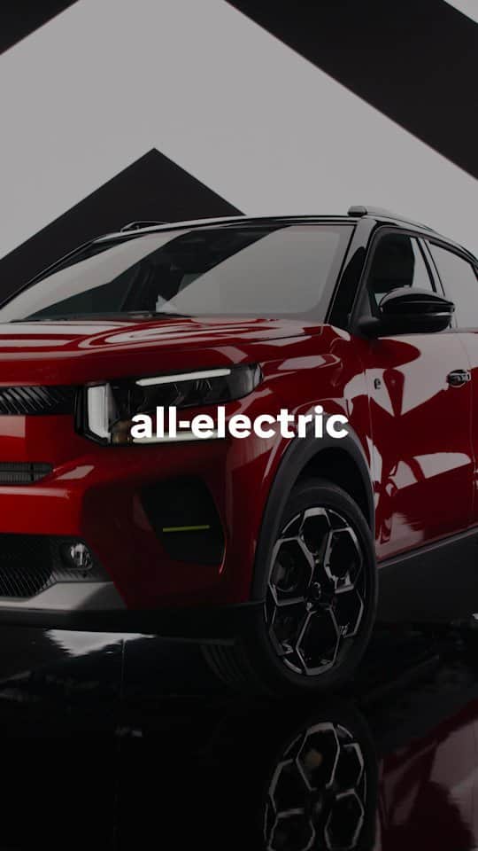 Citroënのインスタグラム：「A new electric era is here. New Citroën ë-C3 all electric, starting from €23,300. Available to pre-order. #NewCitroënËC3 #AllElectric」