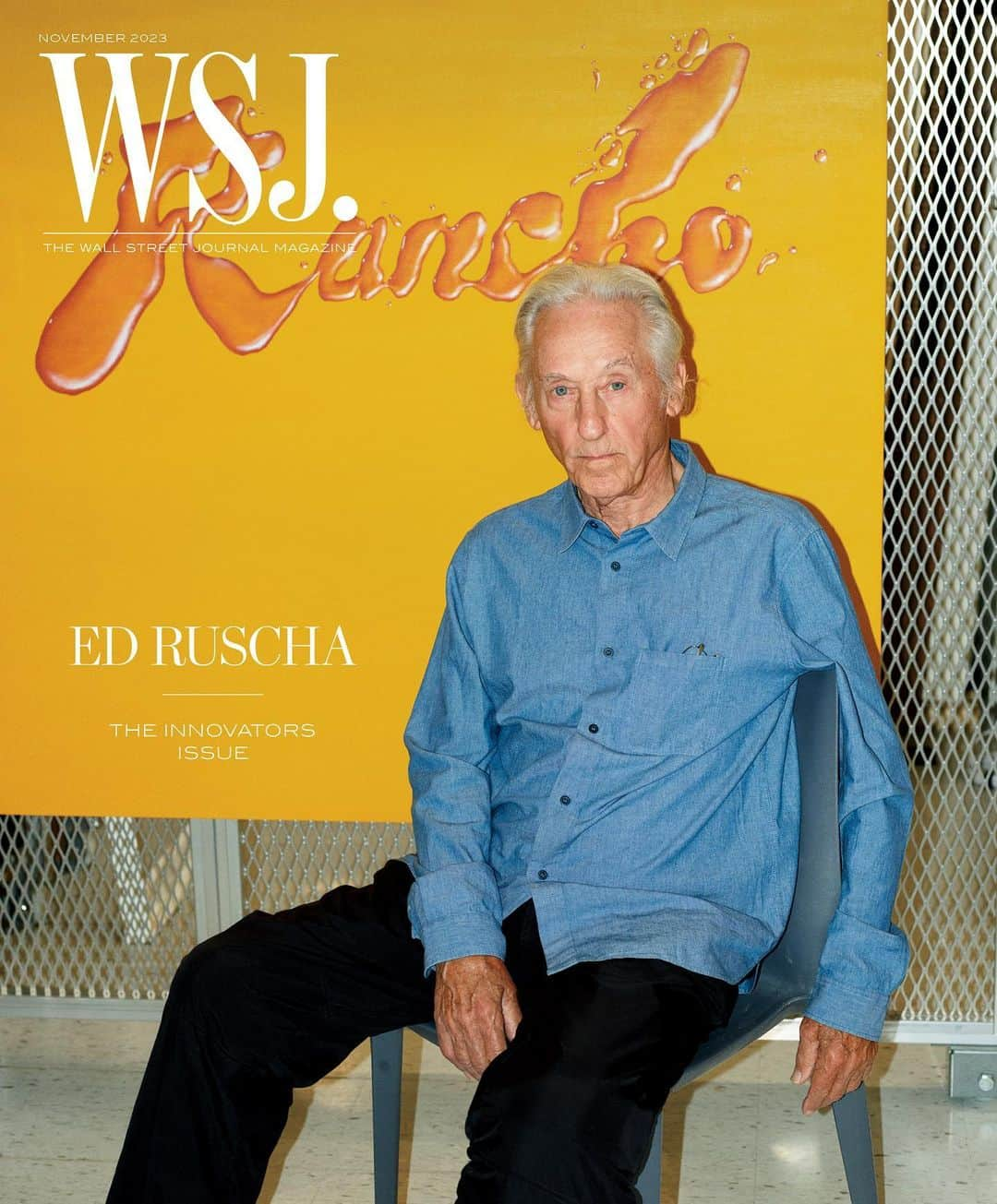 マリオ・ソレンティさんのインスタグラム写真 - (マリオ・ソレンティInstagram)「ED RUSCHA For @wsjmag  #edruscha  #mariosorrenti」10月24日 11時48分 - mario_sorrenti