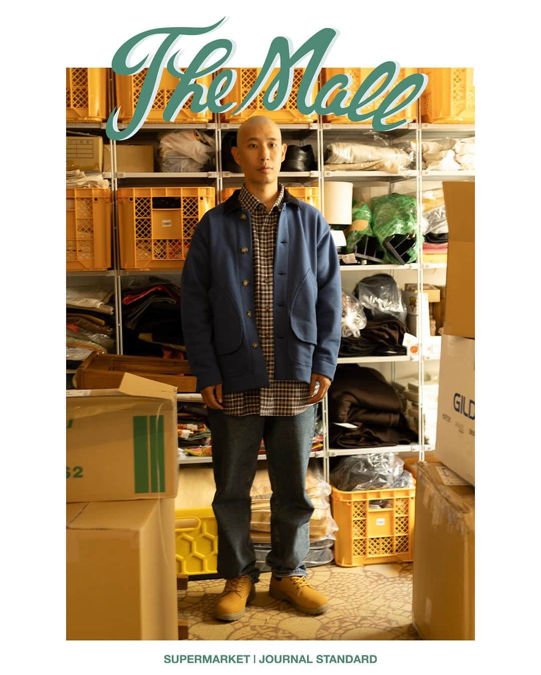 JOURNAL STANDARDのインスタグラム：「MALL スウェット生地のカバーオール。 襟元はコーデュロイ素材に切り替えになっており秋冬らしさを演出。 柔らかいスウェット地なので、ノンストレスで快適に着用できます。 ———————————————————— JOURNAL STANDARDと祐天寺にあるローカルショップ「SUPERMARKET」がタッグを組み、 アメリカンなフレーバー漂うオリジナルライン【MALL（モール）】。 設定したテーマは、“肩肘の張らない親しみのある地元の商店街”。 心が落ち着くアーケード街、アウトレットモール、地元のショッピングモールに売っていそうなアイテムを、 両者の背景であるアメリカというエッセンスを注いで製作しました。 ———————————————————— #2023aw #journalstandard #baycrews #fashion #journalstandardmens #journalstandardladies #ジャーナルスタンダード」