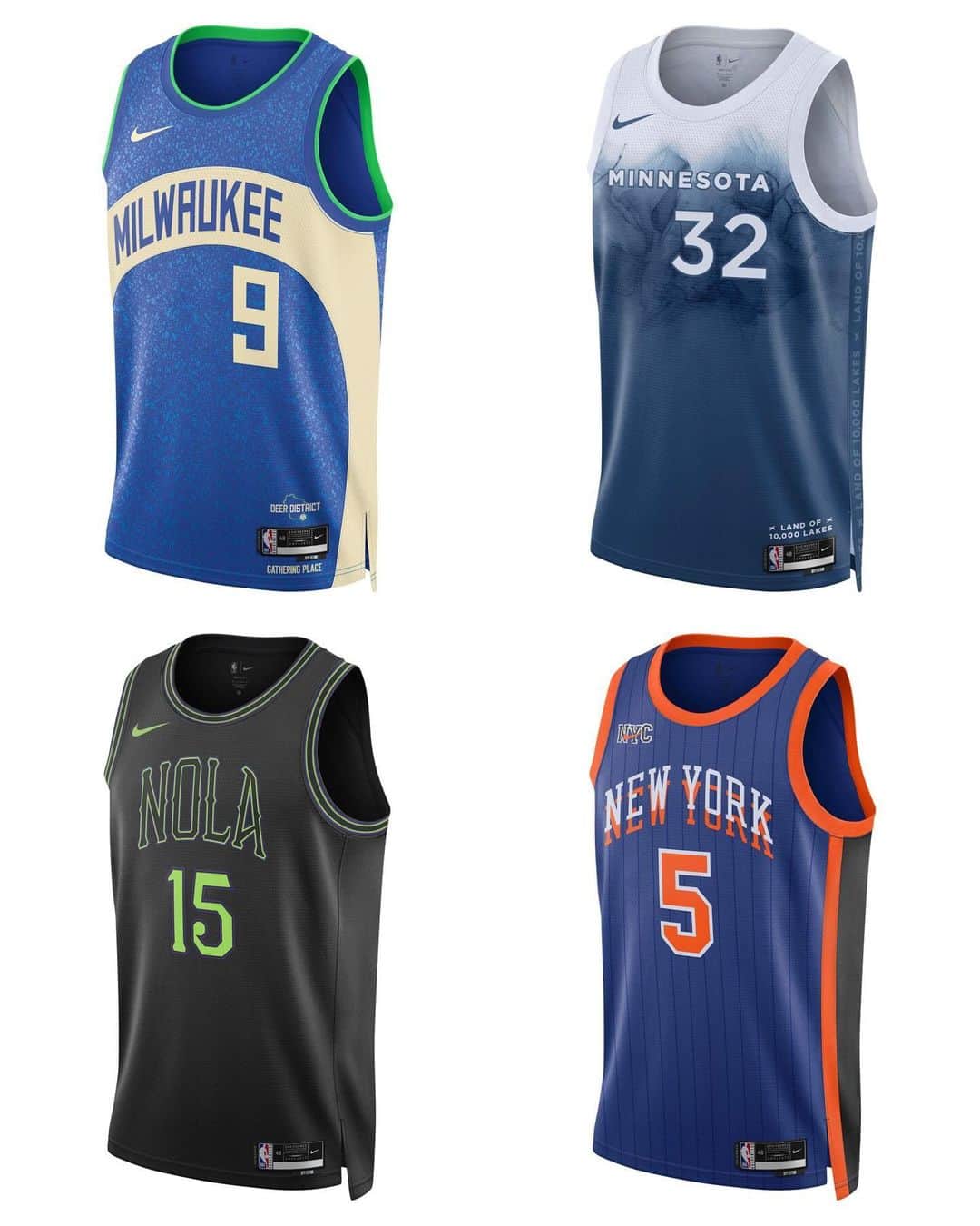 Nice Kicksさんのインスタグラム写真 - (Nice KicksInstagram)「Out of all the new NBA City Edition jerseys, which team has the best and the worst? 👀」10月24日 2時42分 - nicekicks