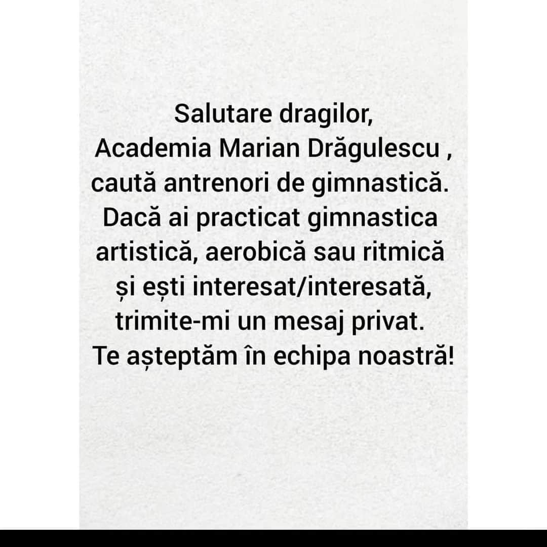 マリアン・ドラグレスクのインスタグラム：「#amdgym #cursurigimnasticacopii  #petreceripentrucopii  #academiamariandragulescu #fun #learning #sports #gymnastics #happykids #gymlife #kidsactivities #gymnova #goodvibes #activitatipentrucopii #gimnastica #distractie #educatie #educatieprinsport #cursurigimnastica #petrecericopii #birthdayparty #birthday #party #academiadegimnastica #academiamariandragulescu #champion #follow #friends #goodlife #getfit」