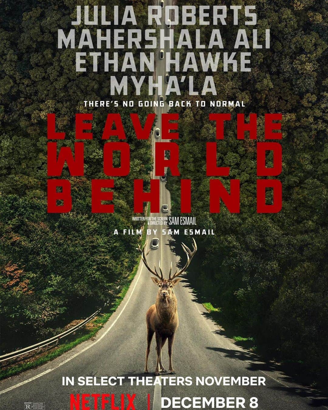 ジュリア・ロバーツ（ファンアカウント）さんのインスタグラム写真 - (ジュリア・ロバーツ（ファンアカウント）Instagram)「First poster for #LeaveTheWorldBehind.  Trailer premieres tomorrow.」10月24日 3時05分 - juliaroberrts