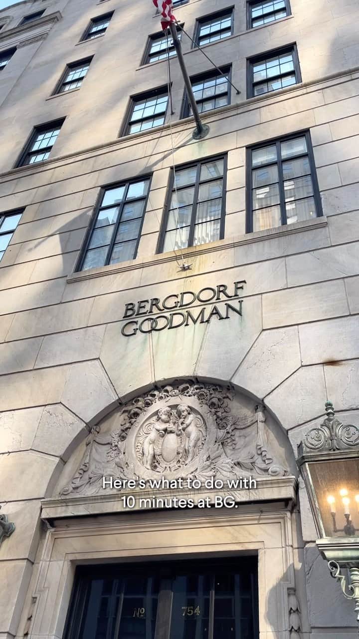 Bergdorf Goodmanのインスタグラム：「10 MINUTES AT BG ⏱️ October’s new delights await you at 58th & 5th. Here’s what to do with 10 minutes at BG.」