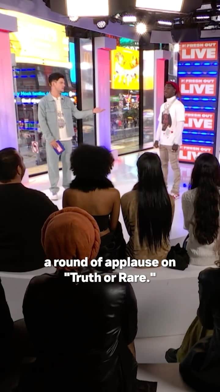 のインスタグラム：「Timing was right for @2raree to drop his first full-length project 🎶  Check out his full #MTVFreshOut interview about 'Truth or Rare' on MTV's YouTube!」