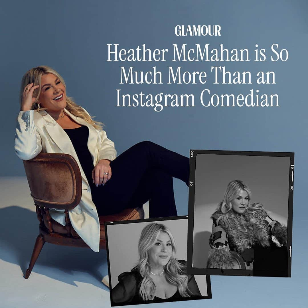 Glamour Magazineさんのインスタグラム写真 - (Glamour MagazineInstagram)「There’s a high likelihood that, at some point, a friend has sent you one of Heather McMahan's comedy videos on Instagram. On the eve of her first Netflix comedy special, she chats with Glamour about finding humor in tragedy, the hilarious horrors of #IVF, and reconciling Hollywood’s body positivity movement with its #Ozempic craze. Read the full story at the link in bio.」10月24日 4時36分 - glamourmag