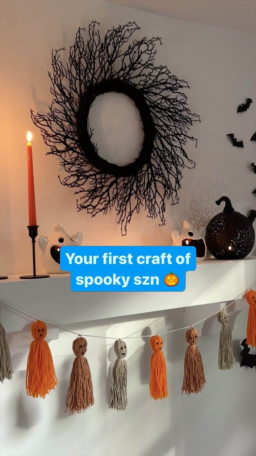 Wal-Mart Stores, Incのインスタグラム：「Psst! We've got the tricks to make that first DlY a real treat. 😉 #HalloweenDecor #HalloweenDecorations #Halloween」