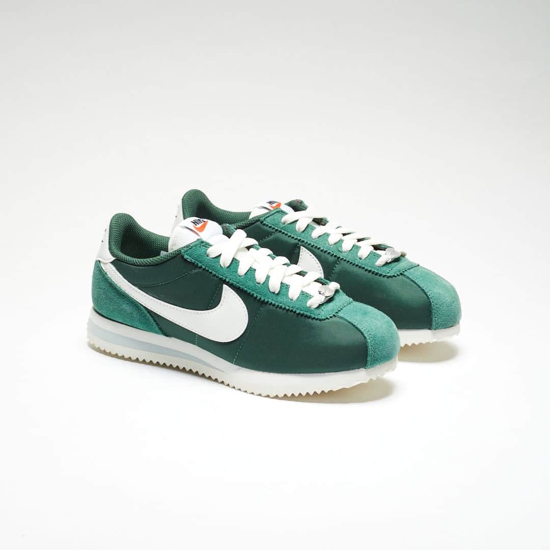 UNDFTDのインスタグラム：「Nike Women's Cortez 'Fir' // Available Tuesday, 10/24 at 11am at UNDEFEATED Silver Lake, Santa Monica, New York and 7am PST at Undefeated.com  @nike」