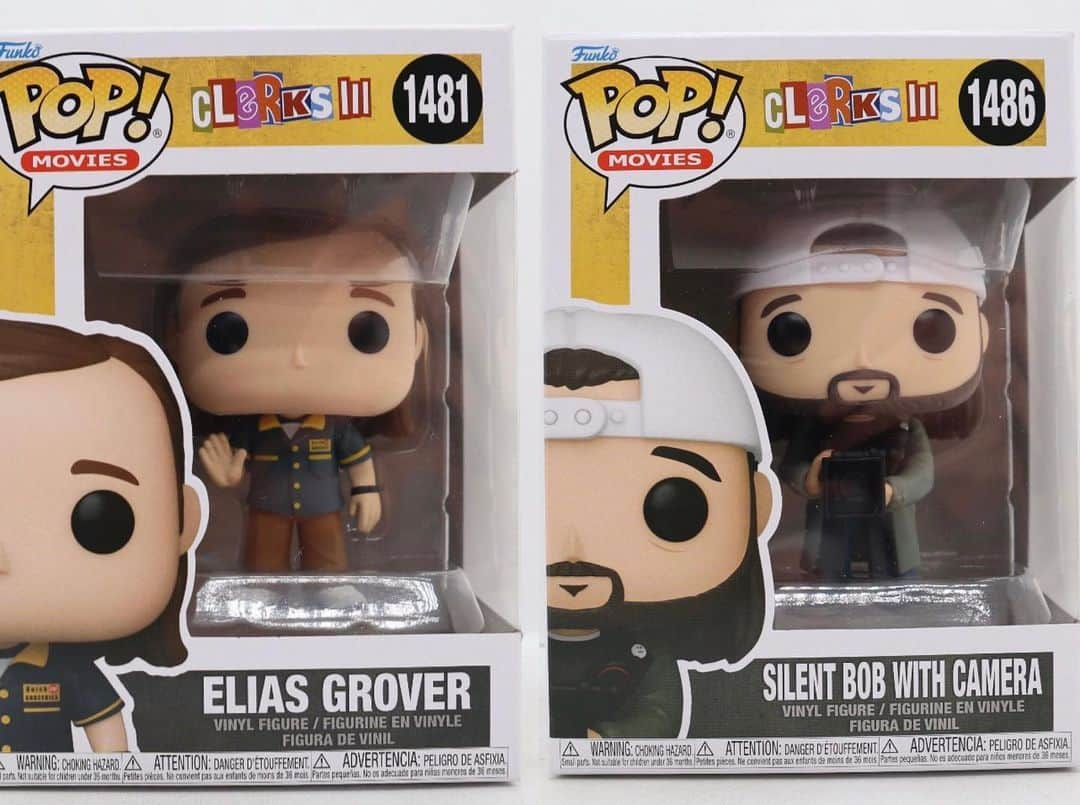 ケヴィン・スミスさんのインスタグラム写真 - (ケヴィン・スミスInstagram)「Coming for Christmas, it’s the @clerksmovie Pops from @originalfunko! Pop veterans @jayandsilentbob are joined by newcomers Dante, Randal and Elias - each in their #clerks3 costumes! We’ll be selling signed versions at @jayandsilentbobstash starting in mid-December! #KevinSmith #funkopop #funko」10月24日 5時44分 - thatkevinsmith