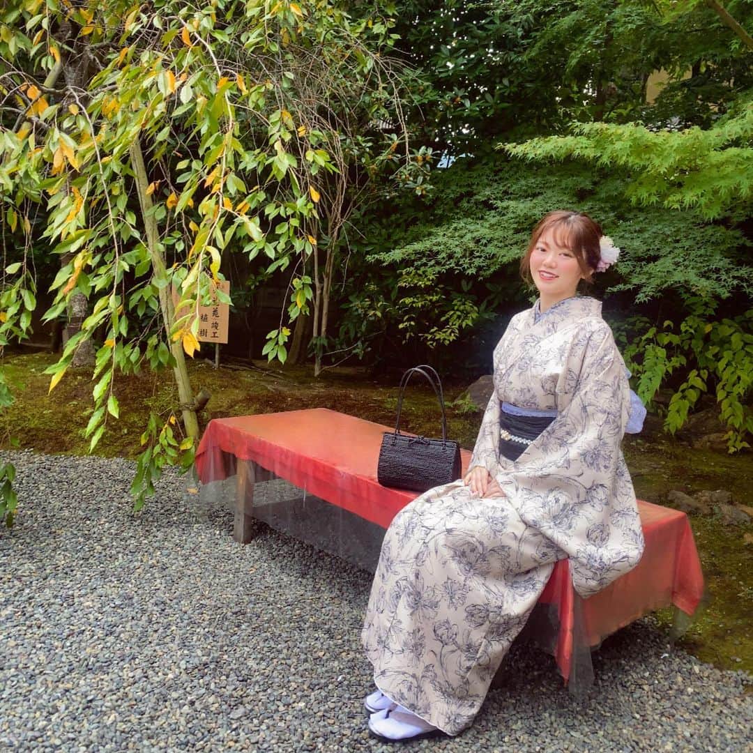 のインスタグラム：「楓と着物デートいかが？👘👫💓」